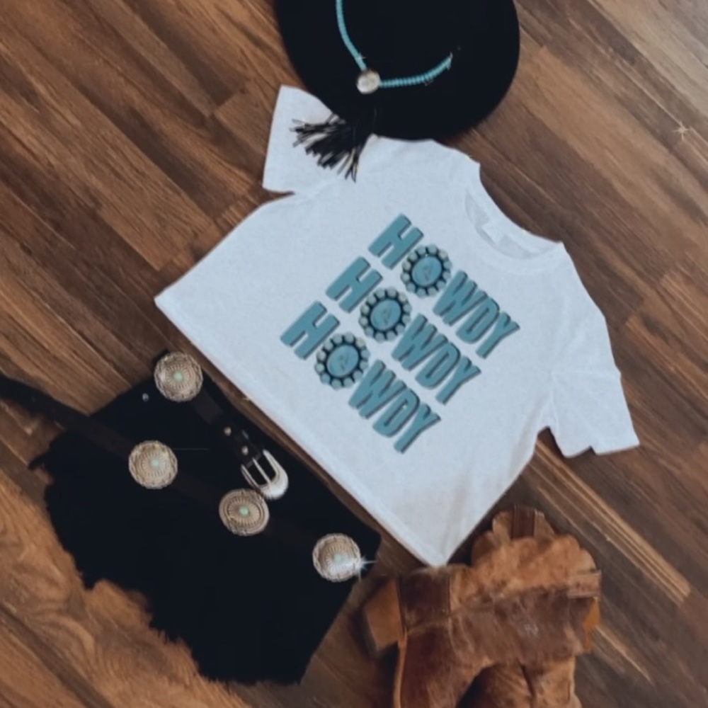 Howdy crop top